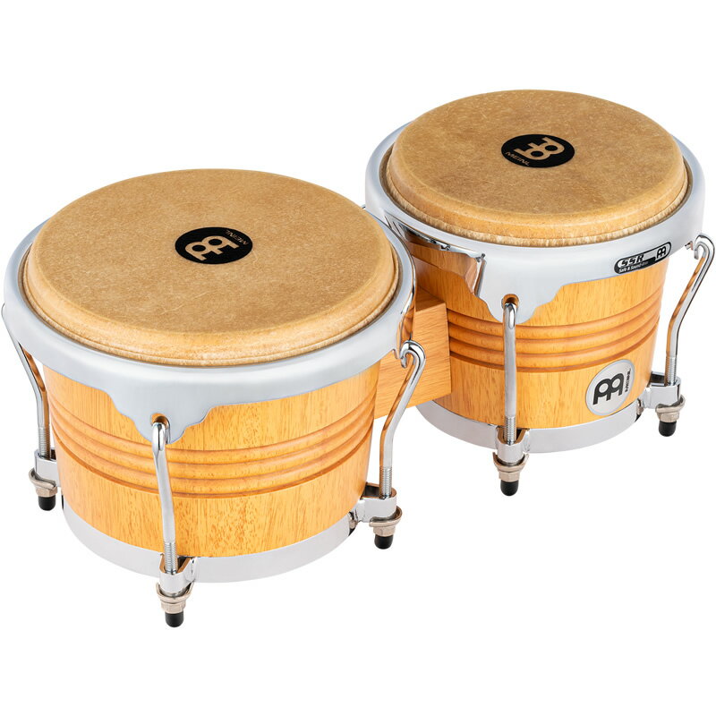 【5と0のつく日はP5倍 + エントリーでさらにP4倍】MEINL Percussion ボンゴ Wood Bongo Series WB200SNT-M【マイネル…