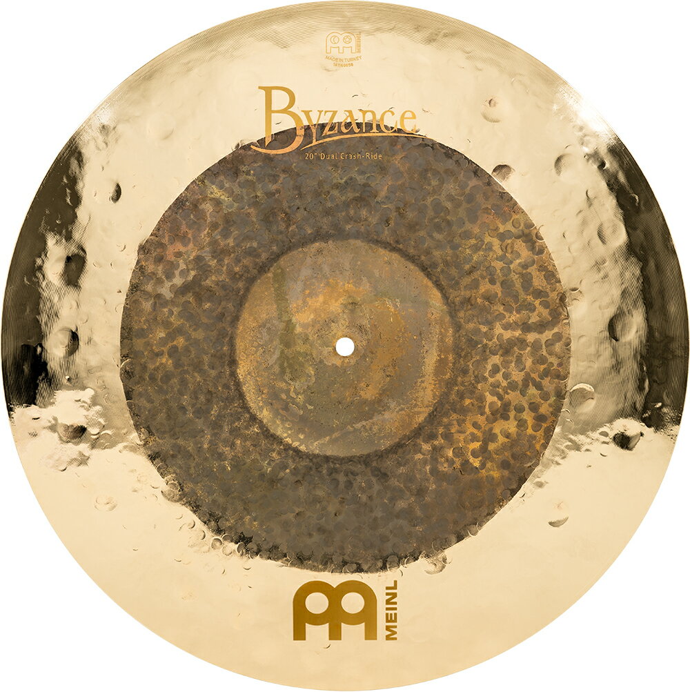 MEINL シンバル Byzance Dual シリーズクラッシュ・ライドシンバル 20" Dual Crash Ride B20DUCR 