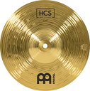 【5と0のつく日はP5倍 + エントリーでさらにP4倍】MEINL シンバル HCS シリーズ スプラッシュシンバル 10" Splash HCS10S 【マイネル】