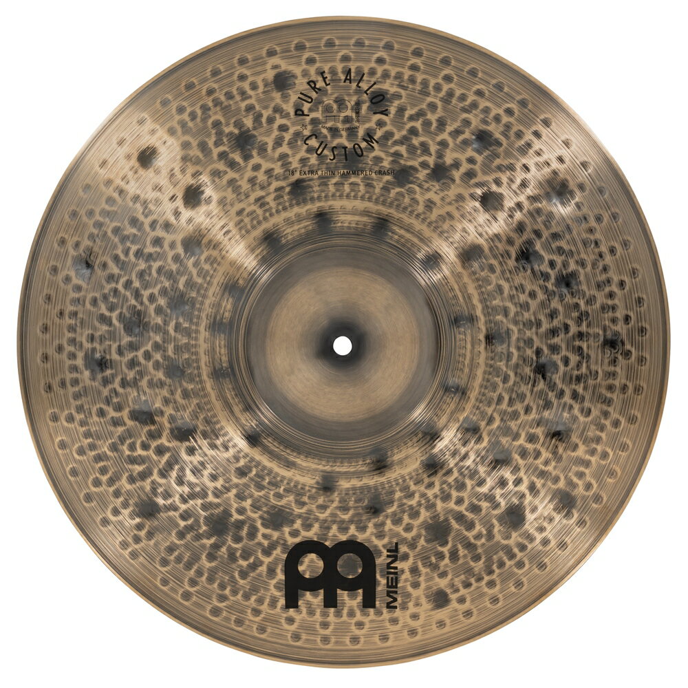 y50̂P5{ + Gg[łP4{zMEINL Vo Pure Alloy Custom Extra Thin Hammered Crash PAC18ETHCy}Cl NbV 2023z