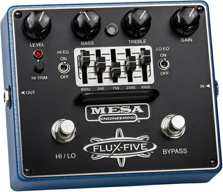 【今だけポイント5倍！12月11日9時59分まで】Mesa/Boogie（メサ・ブギー） エフェクター The FLUX-FIVE [オーバードライブ]【ピック10枚セット付き！】