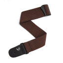 D'Addario ギター ベース ストラップ 50CT04 BROWN 【 ダダリオ planetwaves プラネットウェイヴス 】【5と0のつく日はエントリー等でポイント4倍】【ゆうパケット対応】*