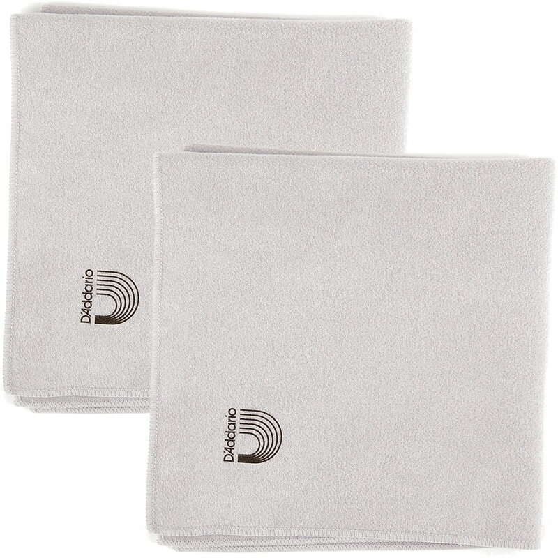 D'Addario クロス Micro-Fiber Polishing cloth PW-MPC ×2枚セット 【 ダダリオ planetwaves プラネットウェイヴス マイクロファイバー PWMPC 】【5と0のつく日はエントリー等でポイント4倍】【ゆうパケット対応】＊