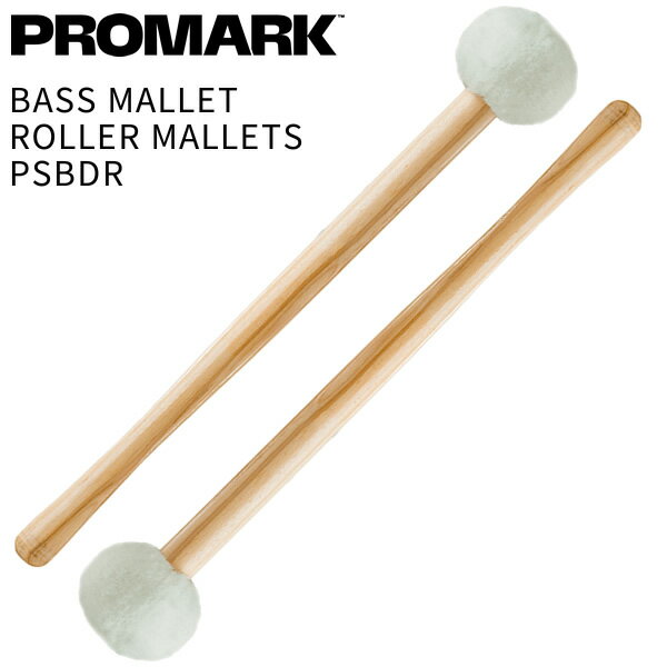Rakuten - PROMARK バスドラムマレット Performer Series PSBDR Roller Mallets【プロマーク Marching Bass Mallet パーカッション 打楽器 バチ】【5と0のつく日はエントリー等でポイント4倍】＊