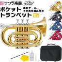 ポケットトランペット Soleil STR-1P 単品(専用ケース、その他付属品付き)【ソレイユ STR1P 金管楽器 管楽器 ポケトラ スモール プレゼントに...