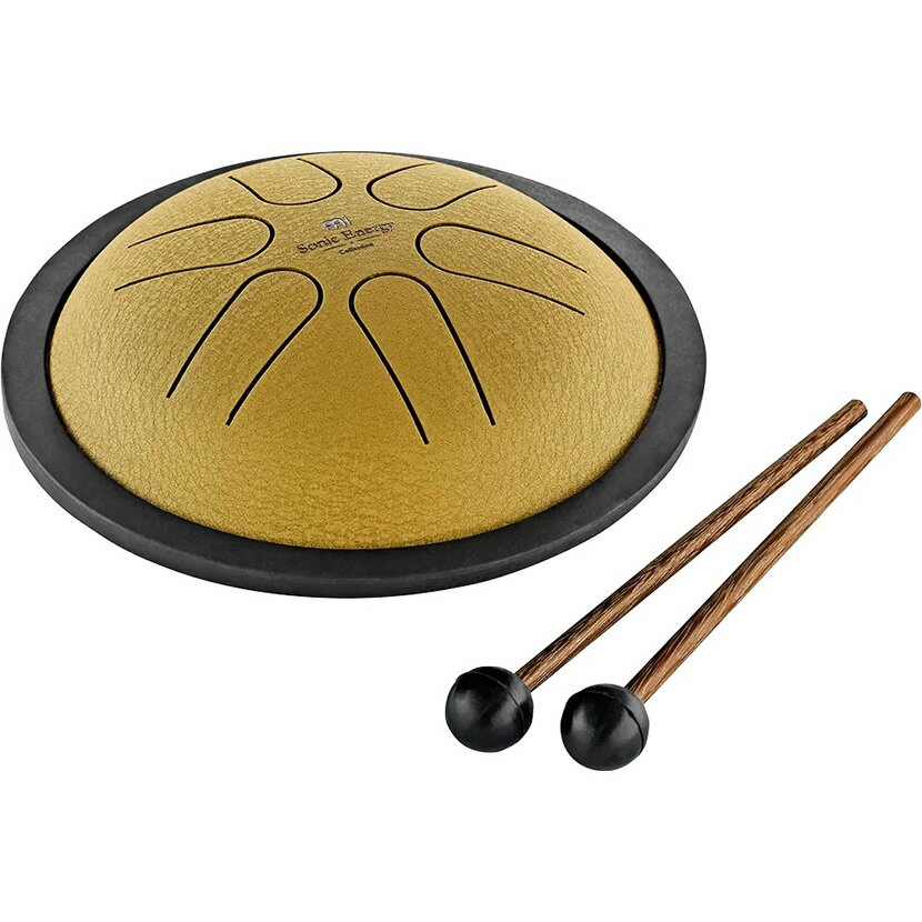 【6月1日はP5倍 + エントリー等でさらにP5倍】MEINL Sonic Energy ミニ・スチール・タングドラム MSTD3G [B MAJOR]【MINI STEEL TONGUE DRUM スチールパン ミニスリットドラム ミニタングドラム 6インチ】