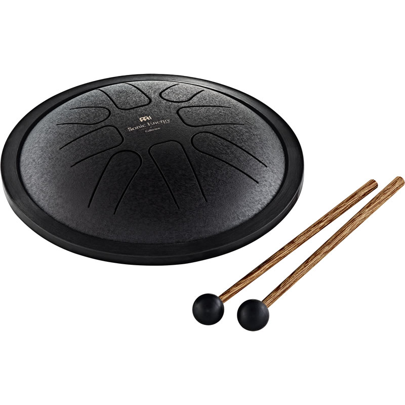 【6月1日はP5倍 + エントリー等でさらにP5倍】MEINL Sonic Energy スモール・スチール・タングドラム SSTD1BK [F Minor]【SMALL STEEL TONGUE DRUM スチールパン ミニスリットドラム ミニタングドラム 7インチ】