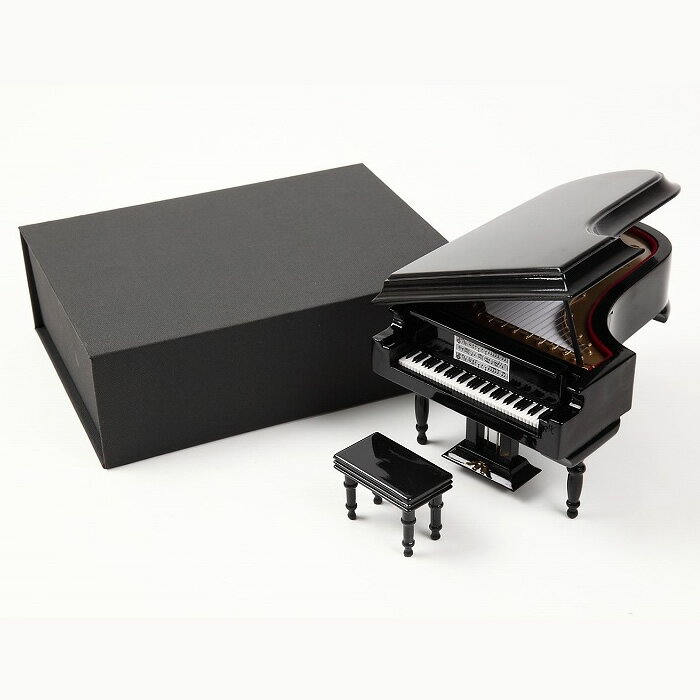 ミニチュア楽器 グランドピアノ 全長約18cm 黒 SUNRISE SOUND HOUSE ※ディスプレイ商品のため音は鳴りません【模型 フィギュア 人形 ジオラマ ドールハウス用 楽器】【5と0のつく日は当店ポイント5倍！】 その1