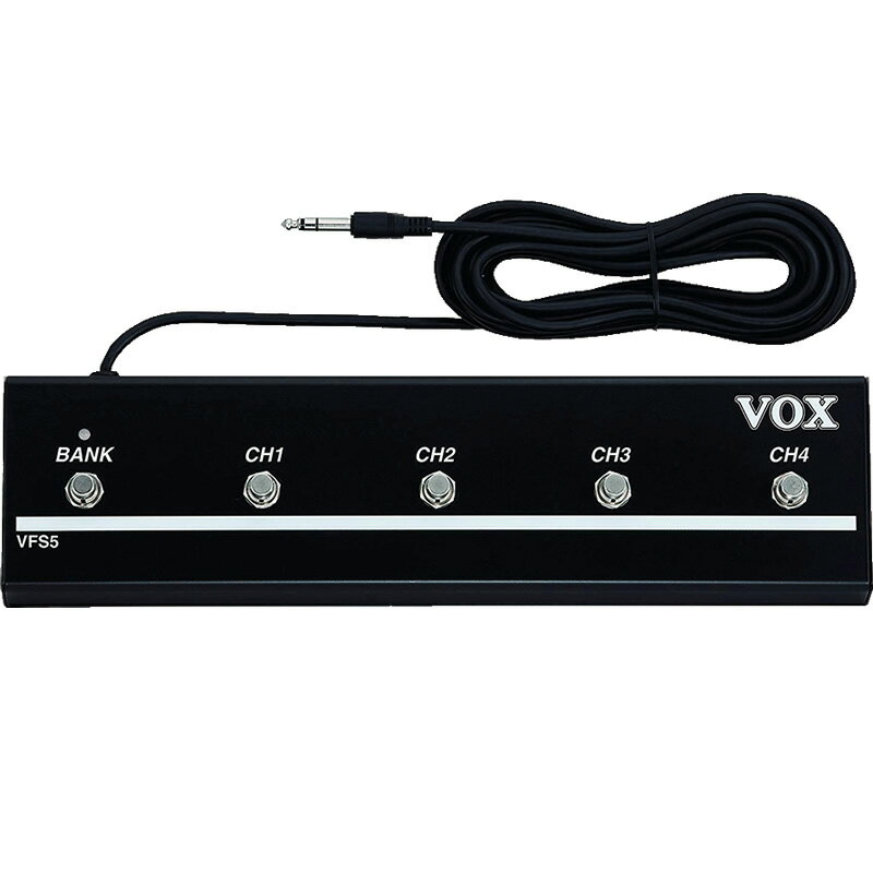 5と0のつく日はP5倍 + エントリーでさらにP4倍 VOX VTアンプ用フットスイッチ VFS5 ボックス ヴォックス VFS-5 