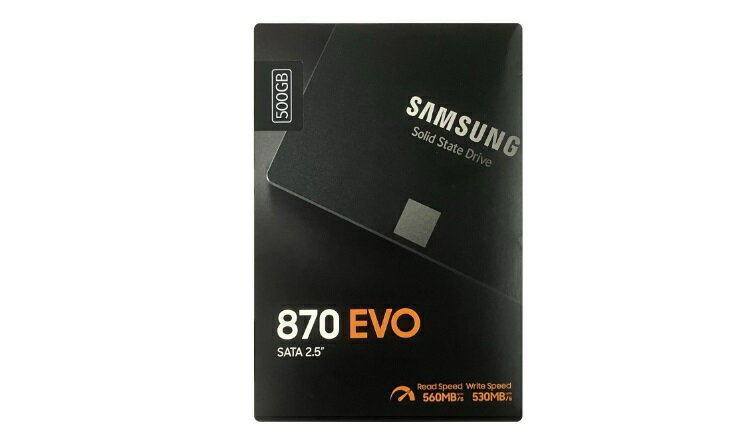 Samsung 870 EVO 500GB SATA 2.5インチ 内蔵 SSD MZ-77E500B/EC 国内正規品