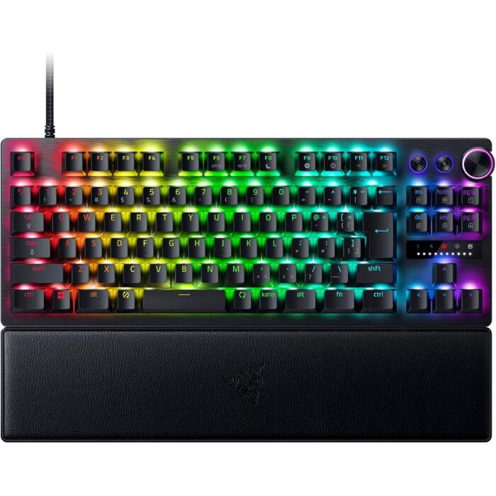 ラピッドトリガー 搭載 Razer レイザー Huntsman V3 Pro Tenkeyless JP 調整可能なアクチュエーション..