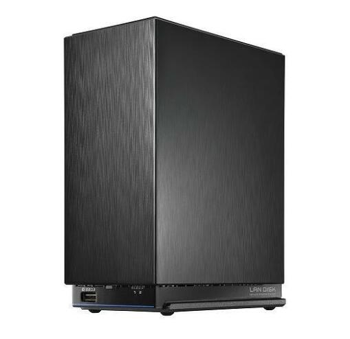 IOデータ　LAN DISK［2TB搭載 2ベイ］ Linux OS搭載 法人向けNAS(標準5年保証・データ復旧サービス付き)　HDL2-AAX2WB アウトレット