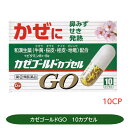 カゼゴールドカプセルGO 地竜 牛黄 桜皮 桂皮生薬配合【指定第2類医薬品】 10カプセル 第一薬品工業 富山 配置薬 置き薬 送料無料