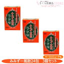 【指定第2類医薬品】みみず一風散 アセトアミノフェン地竜エキス 24包 3個セット 天真堂製薬 奈良 みみず 持続 ケースリニューアル