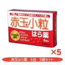 和漢生薬配合 赤玉小粒はら薬 30丸 6包 5個セット 下痢 食あたり 富山 配置薬 置き薬 第一薬品工業