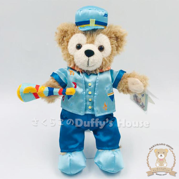 香港ディズニー 2019 ハッピー・ミュージック・ギャザリング・9インチ・ダッフィー・ぬいぐるみ