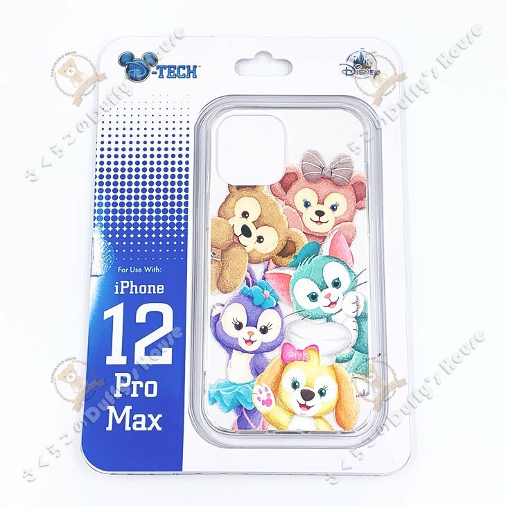 香港ディズニー ダッフィー＆フレンズ・定番柄・iPhone用ケース（カバー）