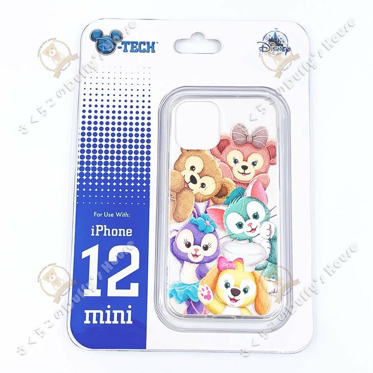 香港ディズニー ダッフィー＆フレンズ・定番柄・iPhone用ケース（カバー）
