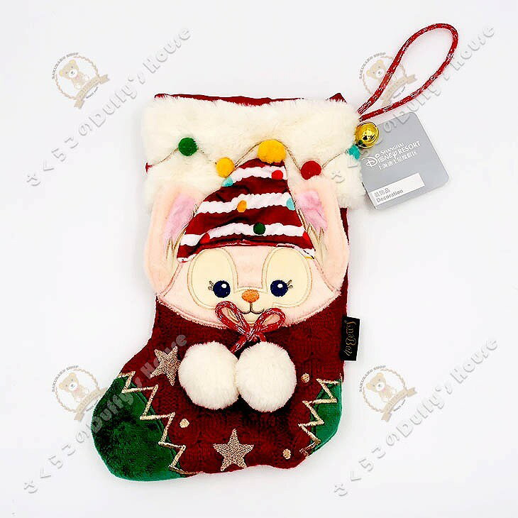 上海ディズニー 2022 ホリデー・リーナベル・ソックス型・オーナメント