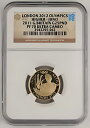 イギリス 2011 オリンピック ハイヤー ジュノ 1/4 オンス ゴールド ?25 プルーフ コイン NGC PF70 UC