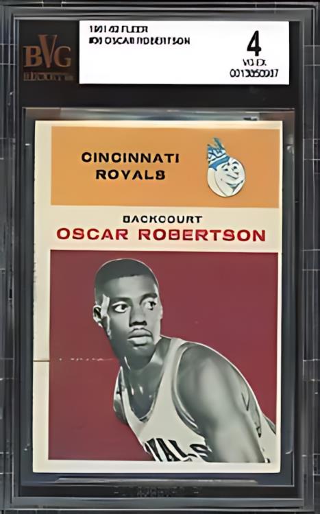 1961 Fleer Oscar Robertson 롼  #36 - ǧ BVG 4 (BGS) - 쥢 !