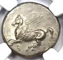 コリンシア コリントス AR ステーター ペガサス アテナ コイン 300 BC - 認定 NGC Choice VF