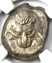 イオニア サモス ライオン AR テトラドラクマ銀貨 400 BC - 認定 NGC Choice XF(3)
