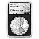 プレセール - 2024-S プルーフ $1 アメリカン シルバー イーグル NGC PF69UC ALS ラベル レトロ コア