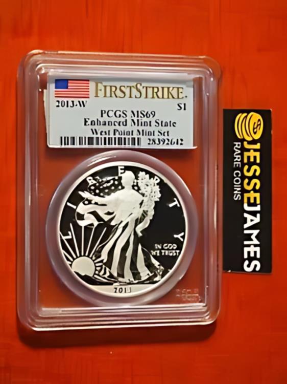 2013 強化シルバー イーグル PCGS MS69 