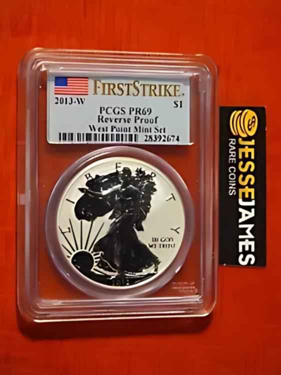 2013 W リバース プルーフ シルバー 
