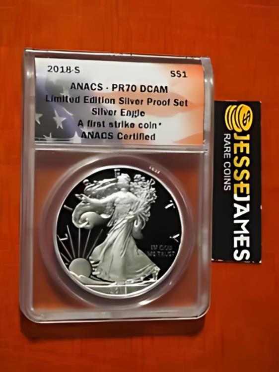2018 S プルーフ シルバー イーグル AN