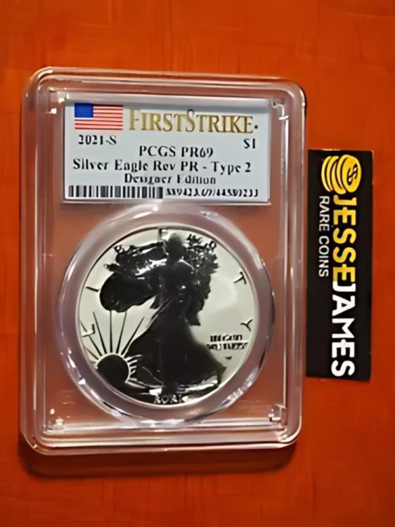 2021 S リバース プルーフ シルバー 