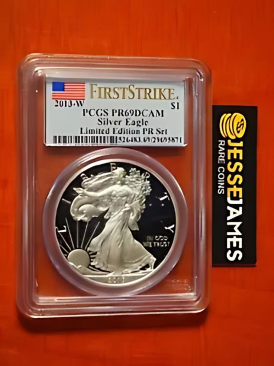 2013 W プルーフ シルバー イーグル PC