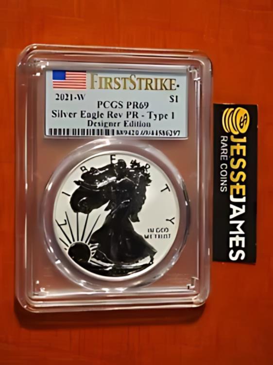 2021 W リバース プルーフ シルバー 