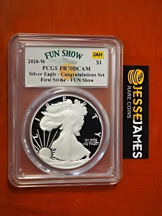 2020 W プルーフ シルバー イーグル PC
