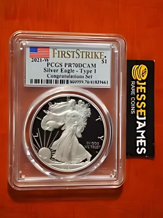 2021 W プルーフ シルバー イーグル PC