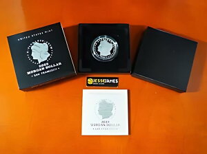 2023 $1 S プルーフ シルバー モーガン ドル 箱付き/COA サンフランシスコ造幣局 コード 23XF