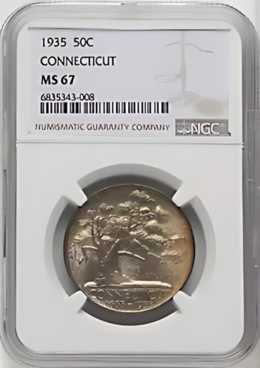 1935 US Сǰ 50C ͥå - NGC MS 67