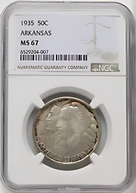 1935 US Сǰ 50C 󥽡 - NGC MS 67