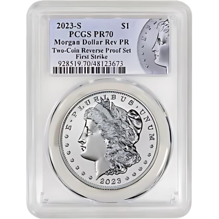 2023 S US モルガン シルバー ダラー 