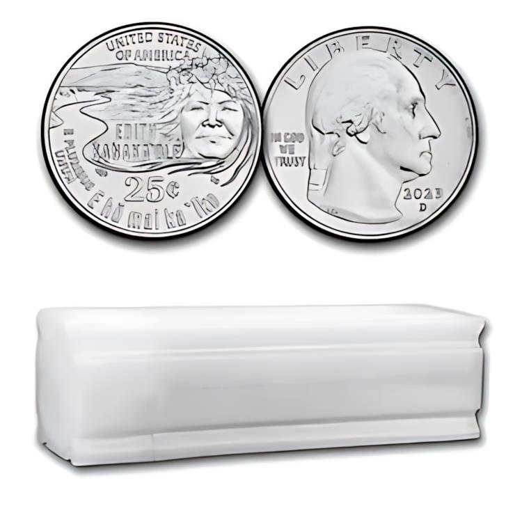 2023-D エディス カナカオレ アメリカン レディース クォーター 40 コインロール