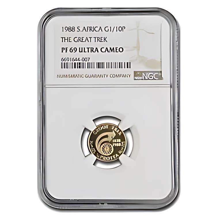 1988 եꥫ 1/10  Pf  졼 ȥå PF-69 UCAM NGC