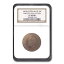 1863-H ハイチ共和国 20 センタイムズ ジェファード MS-65 NGC (レッド/ブラウン) 272,800円