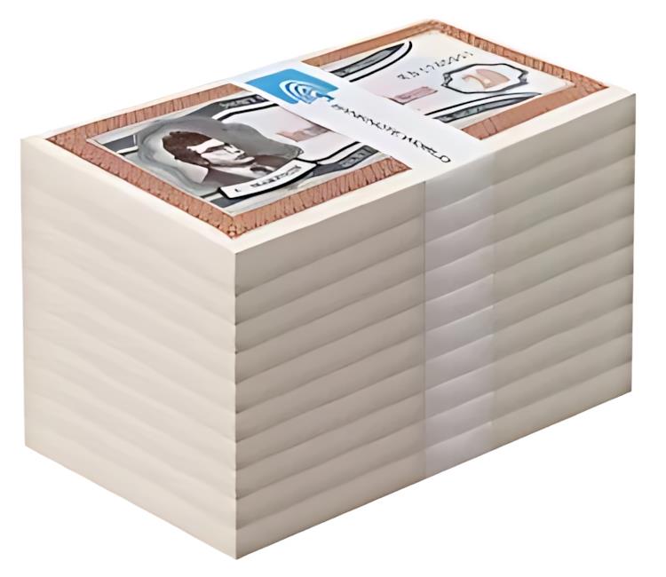 ロシア 20 ビレトフ MMM、1994、UNC、私刊 X 1000 PCS レンガ