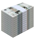 ロシア 50 ルーブル、1997 (2004)、P-269c、UNC X 1000 PCS レンガ