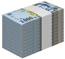 ルーマニア 1000 レイ、1998、P-106a.2、UNC X 1000 PCS レンガ