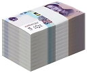 中国 5 元、2020、P-913、UNC X 1000 PCS レンガ