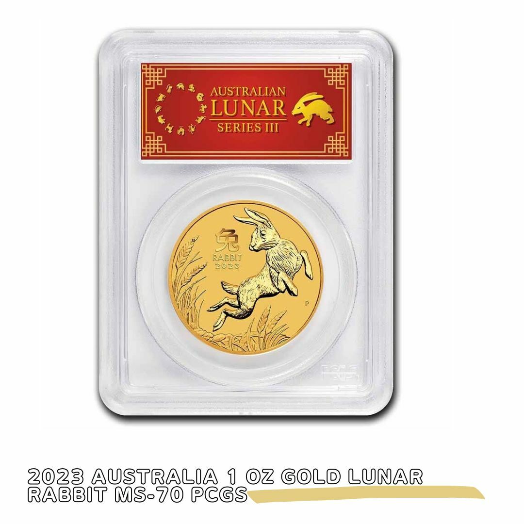 ʼݾڽա2023 Australia 1 oz Gold Lunar Rabbit MS-70 PCGS 10005864