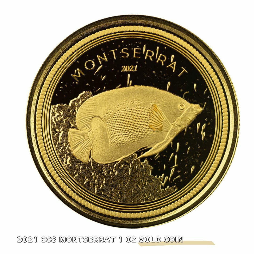 【品質保証書付】2021 EC8 Montserrat 1 oz Gold Coin アンティーク銀貨 発行枚数 アンティークコイン ゴールドコイン GOLD 9999 Fine Gold Proof コレクション 金貨 10005903