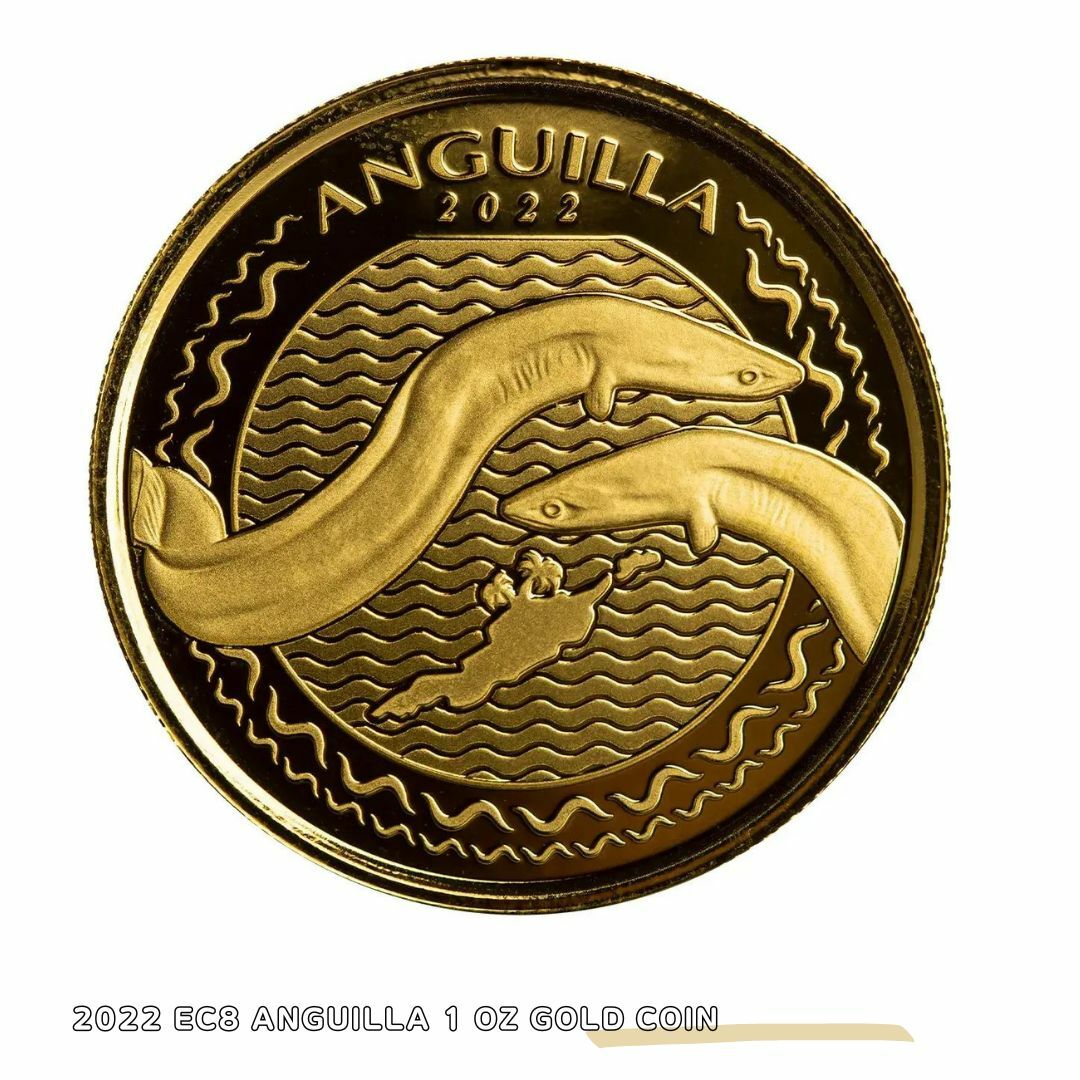 【品質保証書付】2022 EC8 Anguilla 1 oz Gold Coin アンティーク銀貨 発行枚数 アンティークコイン ゴールドコイン GOLD 9999 Fine Gold Proof コレクション 金貨 10005911